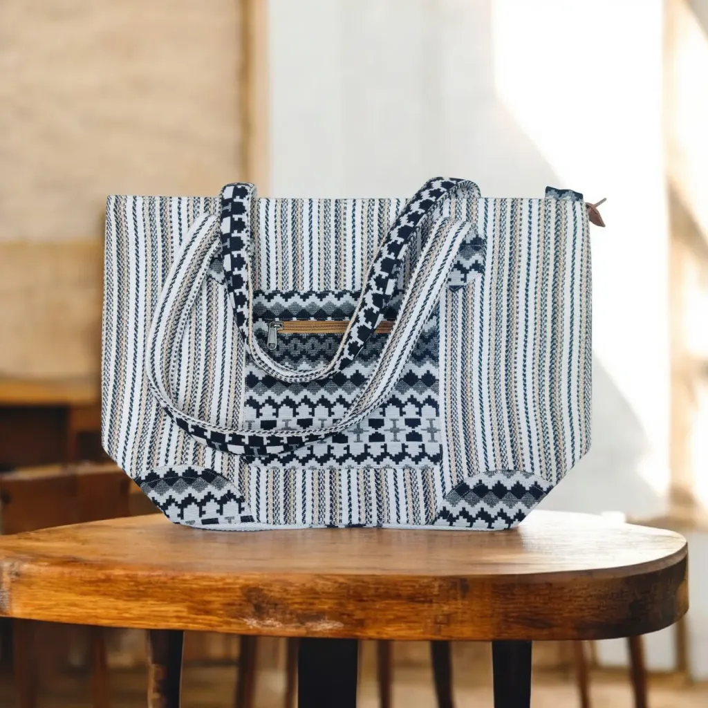 Handwoven Hemp Tote bag – Available Colours