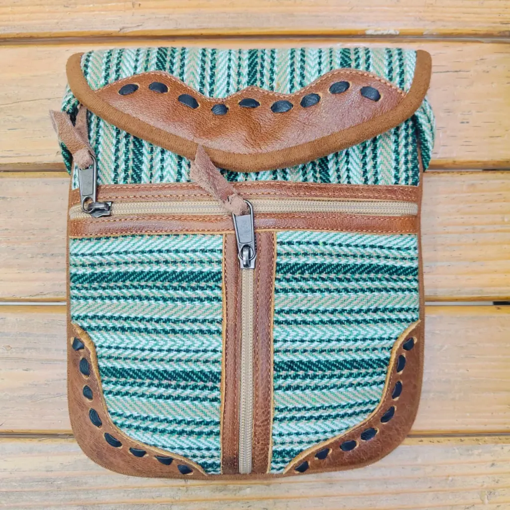 Natural Hemp Passport Sling Bag – Features