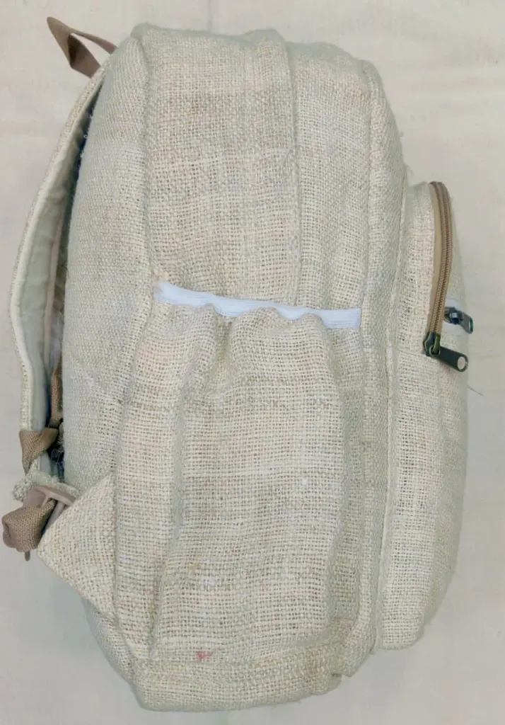 Pure Hemp Backpack – Side view
