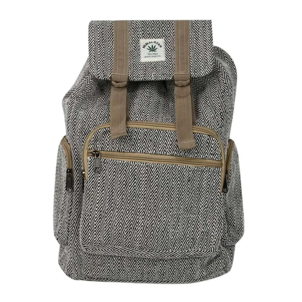 3 Pocket Hemp Bag 02,3PKT