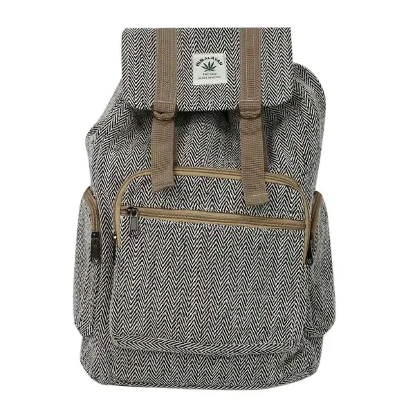 3 Pocket Hemp Bag 02,3PKT