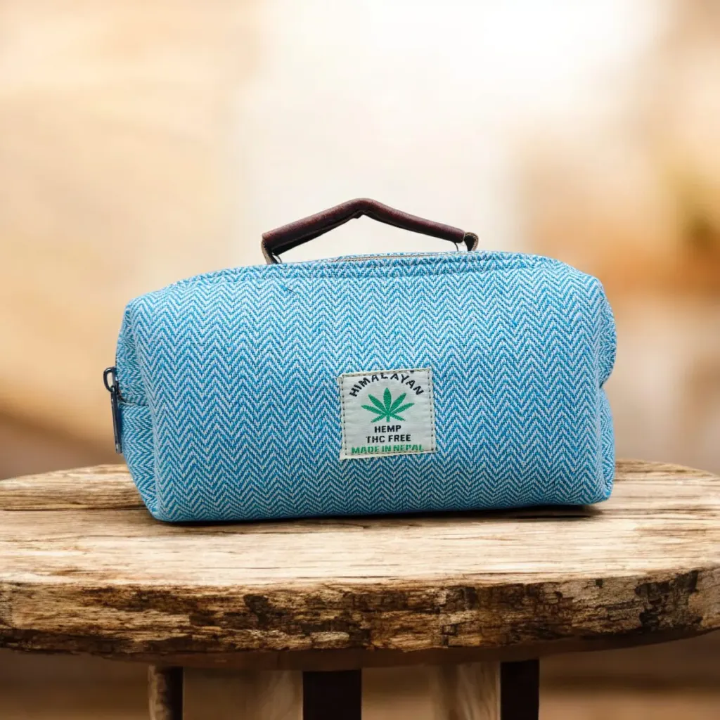 Himalayan Hemp Makeup Pouch – Natural
