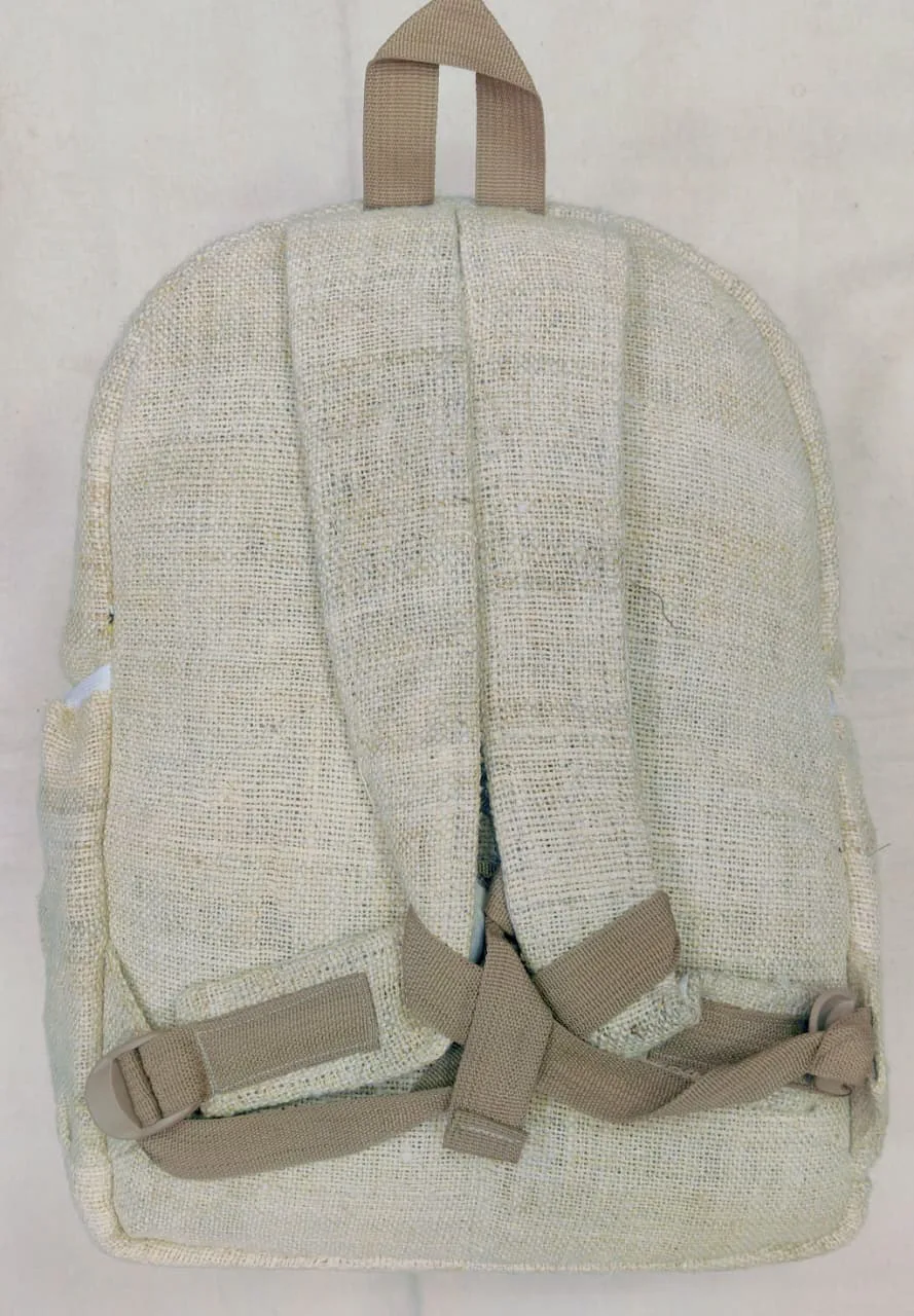 Pure Hemp Backpack – Back view